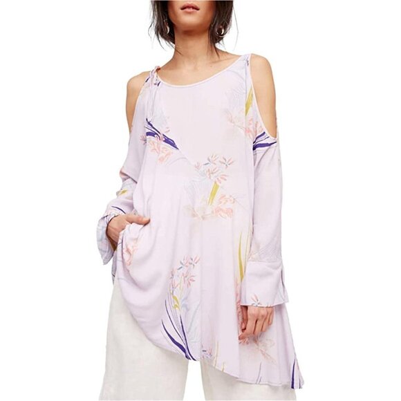 Free People Dresses & Skirts - Free People Women's Floral Clear Skies Tunic Mini Dress